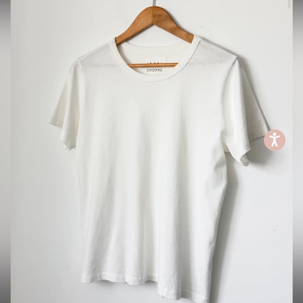 Le Bon Shoppe White Vintage T-Shirt Organic Cotton